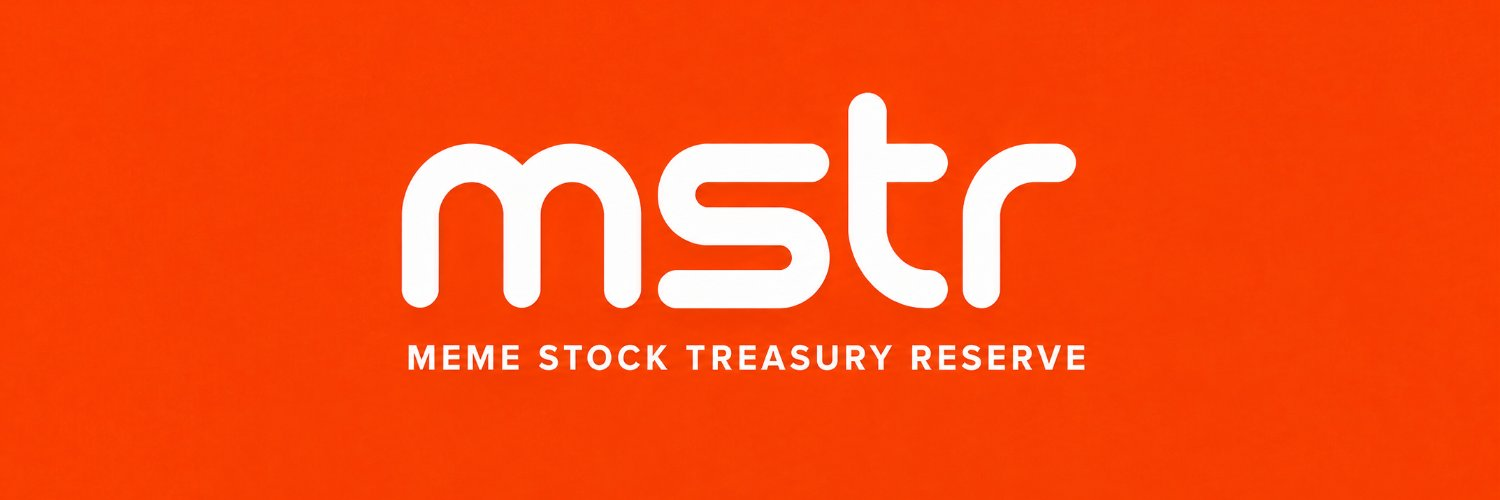 MSTR Meme Stock Treasury Reserve banner